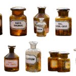 pharmacy, isolated, health, medicine, bottle, chemistry, science, laboratory, mix, vial